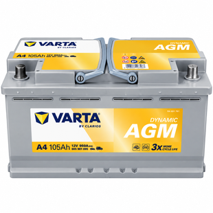 Аккумулятор VARTA A4 Dynamic AGM Start-Stop 12В 105Ач 950А