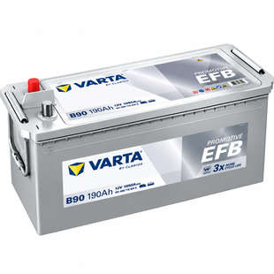 Аккумулятор VARTA B90 ProMotive EFB 12В 190Ач 1050А