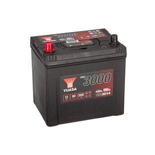 Baterie auto YUASA YBX3014, 12 V, 60 Ah, 500 A