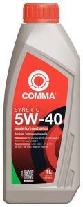 Моторное масло COMMA SYNER-G 5W-40 1L