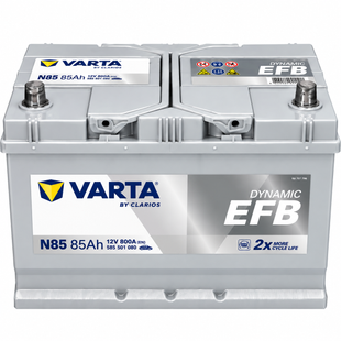 Аккумулятор VARTA N85 Dynamic EFB Start-Stop 12В 85Ач 800А