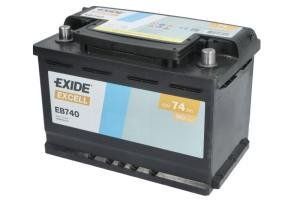 Аккумулятор EXIDE EB740 12В 74А&middot;ч 680А