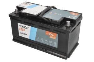 Acumulator EXIDE EL1000 12V 100Ah 900A