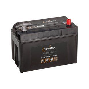 Acumulator auxiliar YUASA HJ-S75D31L AGM, 12 V, 80 Ah, 510 A