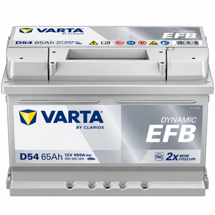 Acumulator VARTA D54 Dynamic EFB Start-Stop 12V 65Ah 650A
