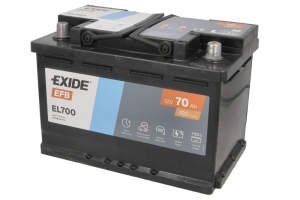 Аккумулятор EXIDE EL700 12В 70А&middot;ч 760А