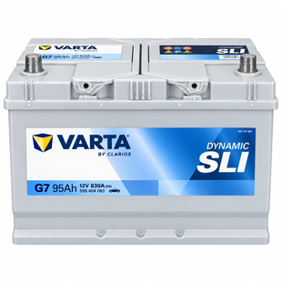 Аккумулятор VARTA G7 Dynamic SLI 12В 95Ач 830А