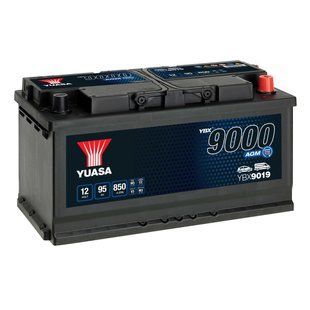 Baterie auto YUASA YBX9019 AGM, 12 V, 95 Ah, 850 A
